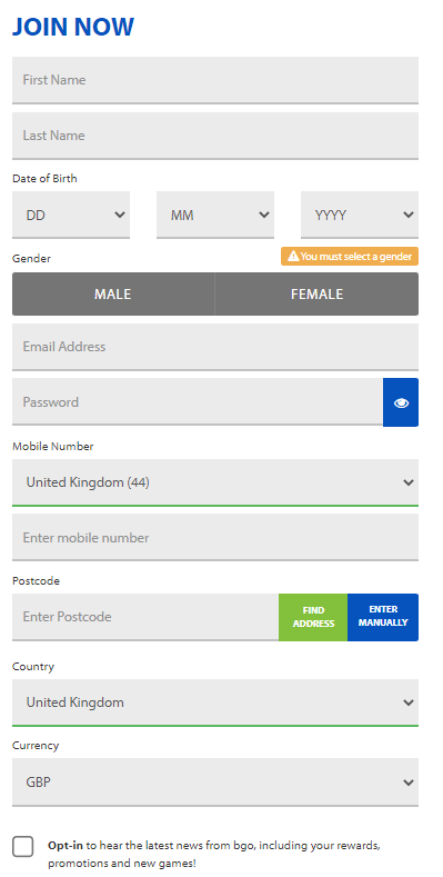 Welcome to bgo casino online! image 7